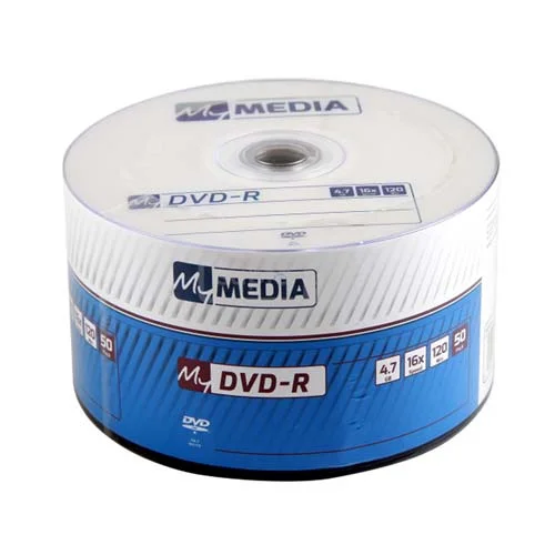 MEDIA- DVD-R დივიდი დისკი 50ც